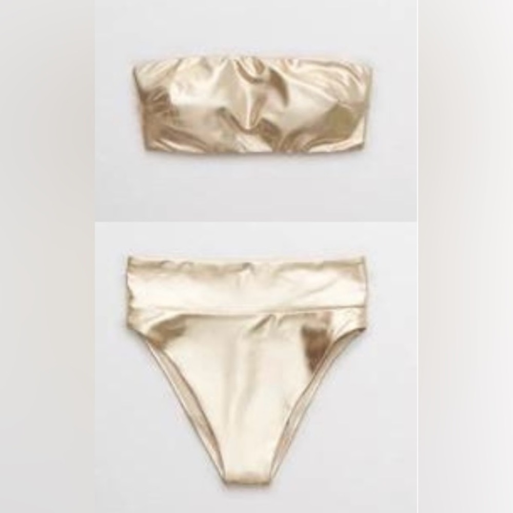 Aerie Shine Bikini | Size Large